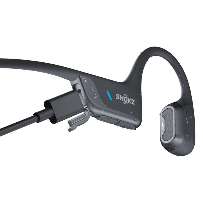 Auriculares desportivos condução óssea OpenRun Pro 2 Preto