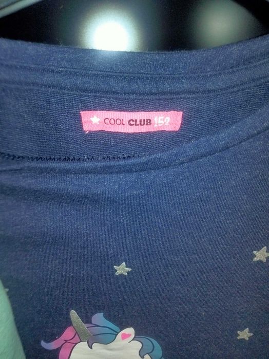 Zestaw trzech bluzek dziewczęcych rozmiar 152 158 cool club Lincoln