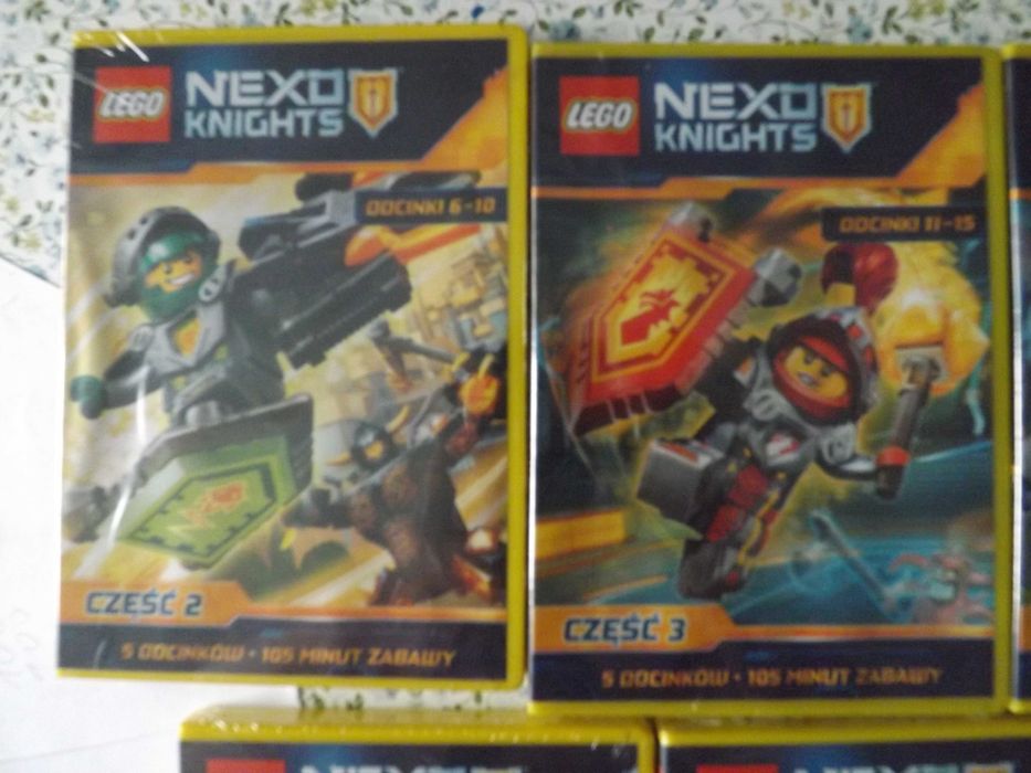Lego Nexo Knights dvd zestaw