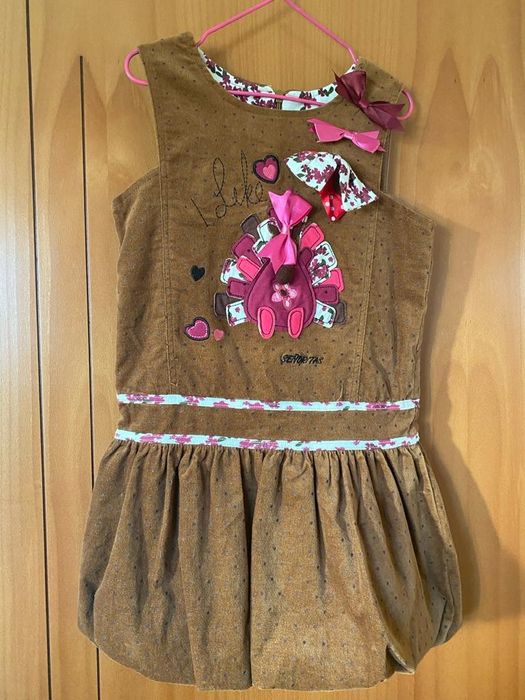 Fato de carnaval  menina 6-8 anos Fada