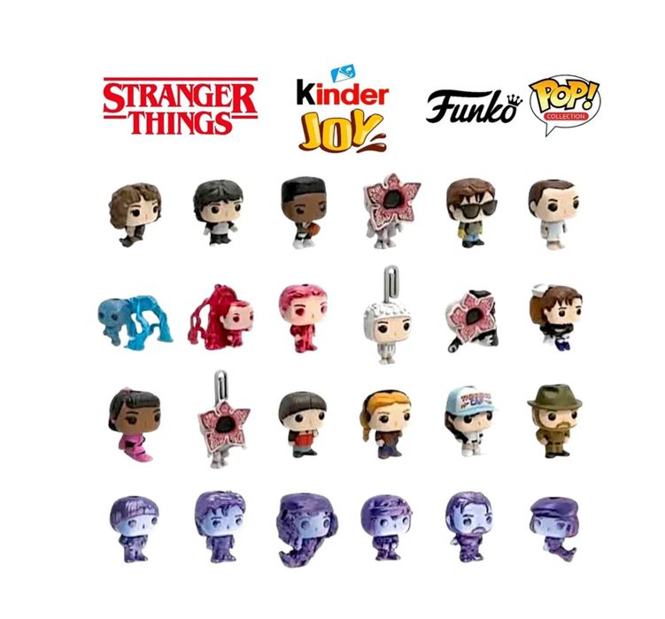 Kinder Joy кіндер джой Stranger Things  ОСД Очень странные дела 10 шт