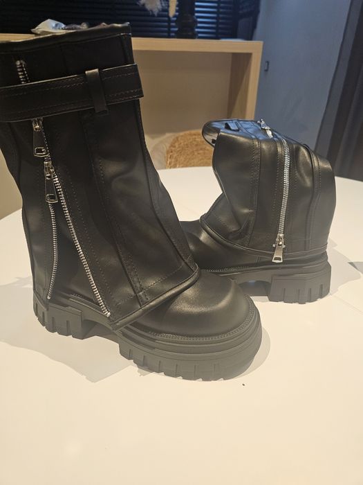 Buty Asylum nowe, rozmoar 37, czarne