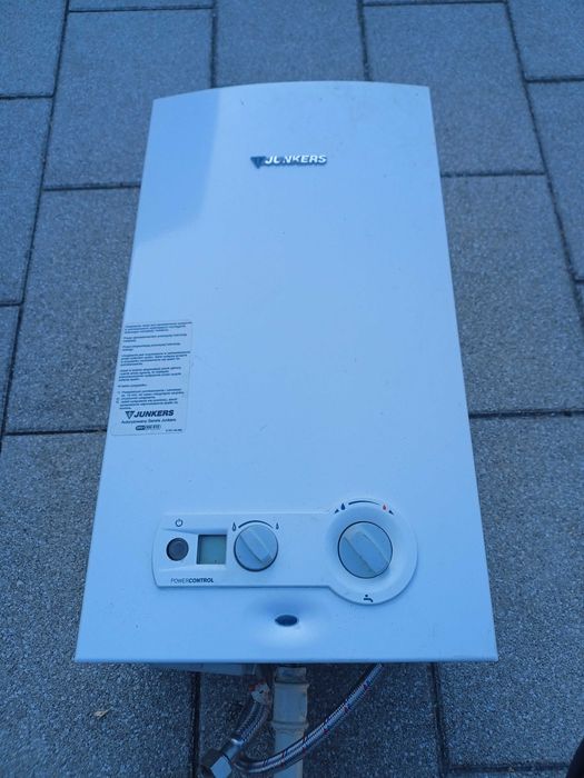 Piecyk gazowy, przepływowy podgrzewacz wody Junkers WRDP11