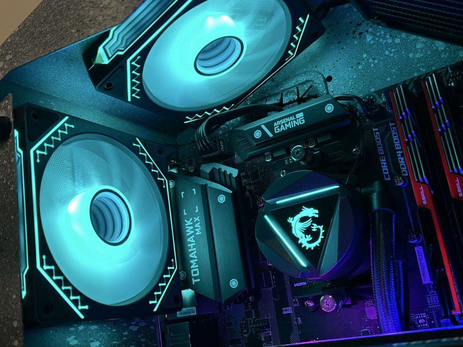 Custom - Komputer RTX 3080!/Ryzen 7 5800x/850w/MSI/BE QUIET!