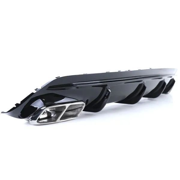 Difusor com Ponteiras Mercedes CLA W117 X117 (2013 a 2018)