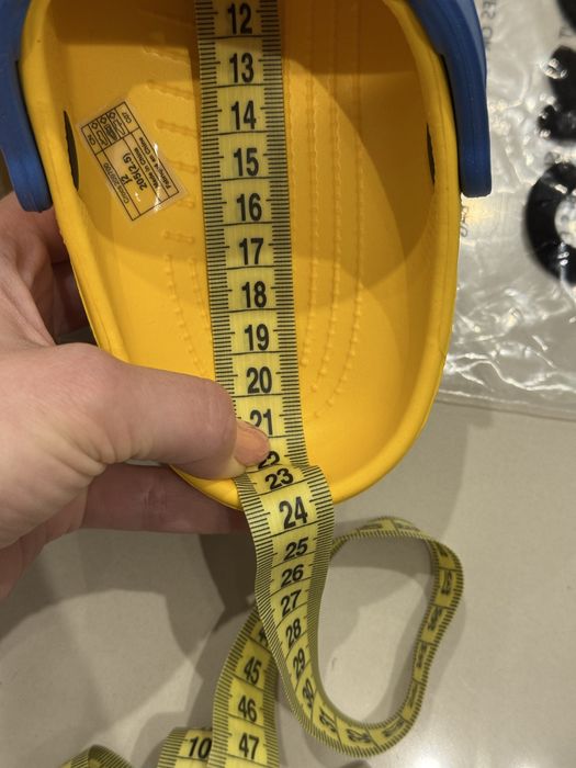 Дитячі сабо Crocs Fun Lab MINIONS J2 33-34 крокси міньйони 21,5 см