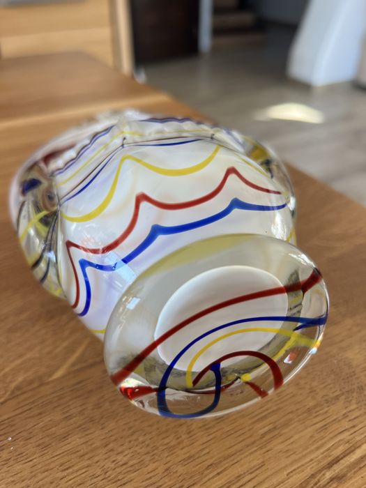 Murano koszyk szkło artystyczne
