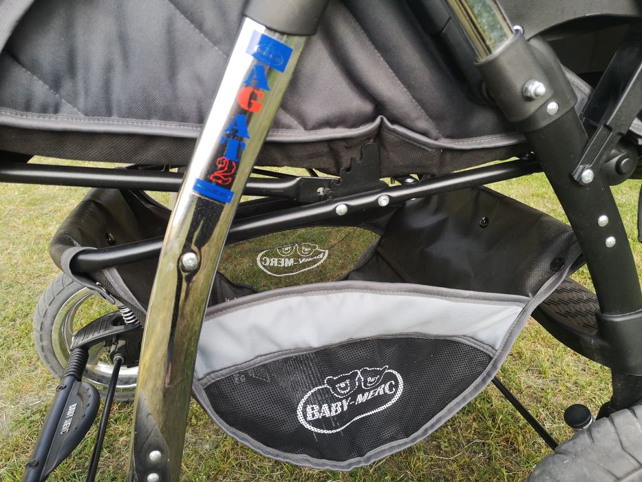 Baby-Merc Agat 2, wózek dla dziecka 2w1, stan idealny