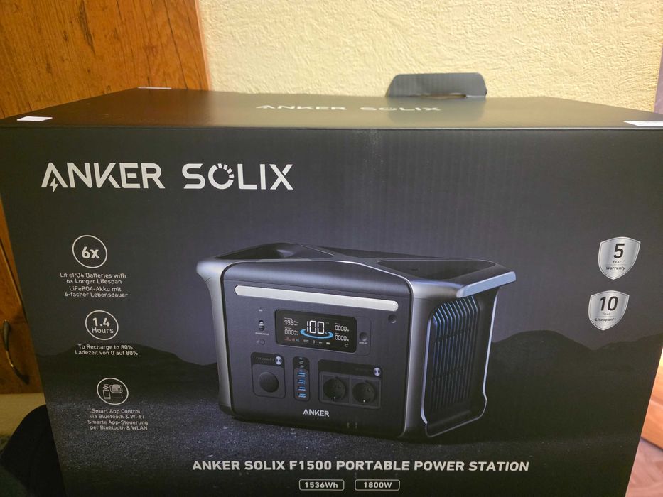 Портативна электростанція НОВА Anker