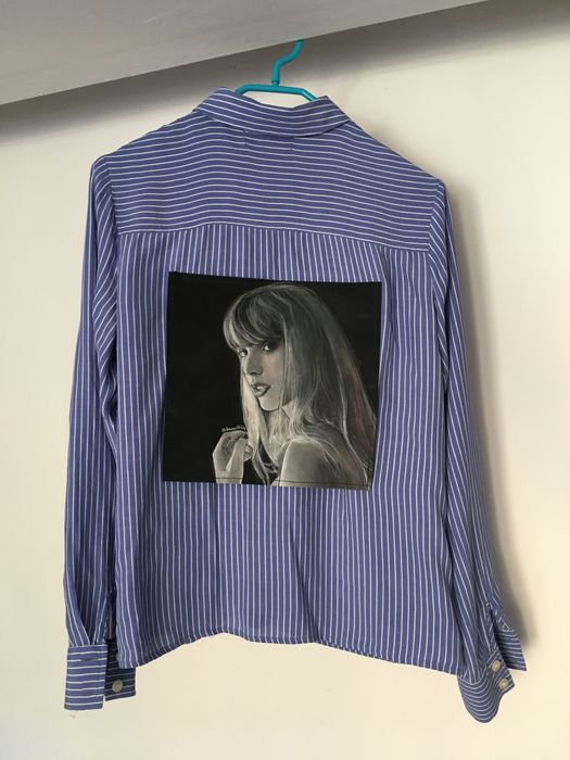 Taylor Swift TTPD - ręcznie malowana naszywka