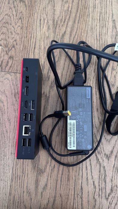 Stacja dokująca Lenovo ThinkPad i zasilacz 90W