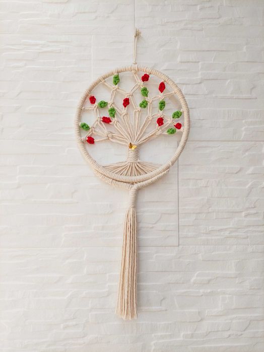 Árvore da vida Jardim Eden em Macramé | NOVO|