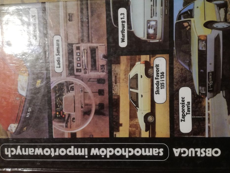Książki fiat 126p Łada waz lada , auta importowane