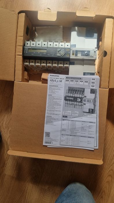 Przełącznik agregat sieć socomec atys p M  40A