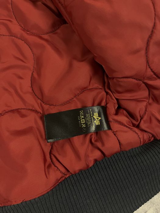 бомбер alpha industries rap sk8 streetwear vintage — zdjęcie 3