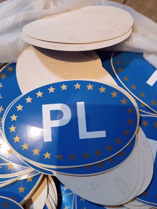 Naklejki PL dużo