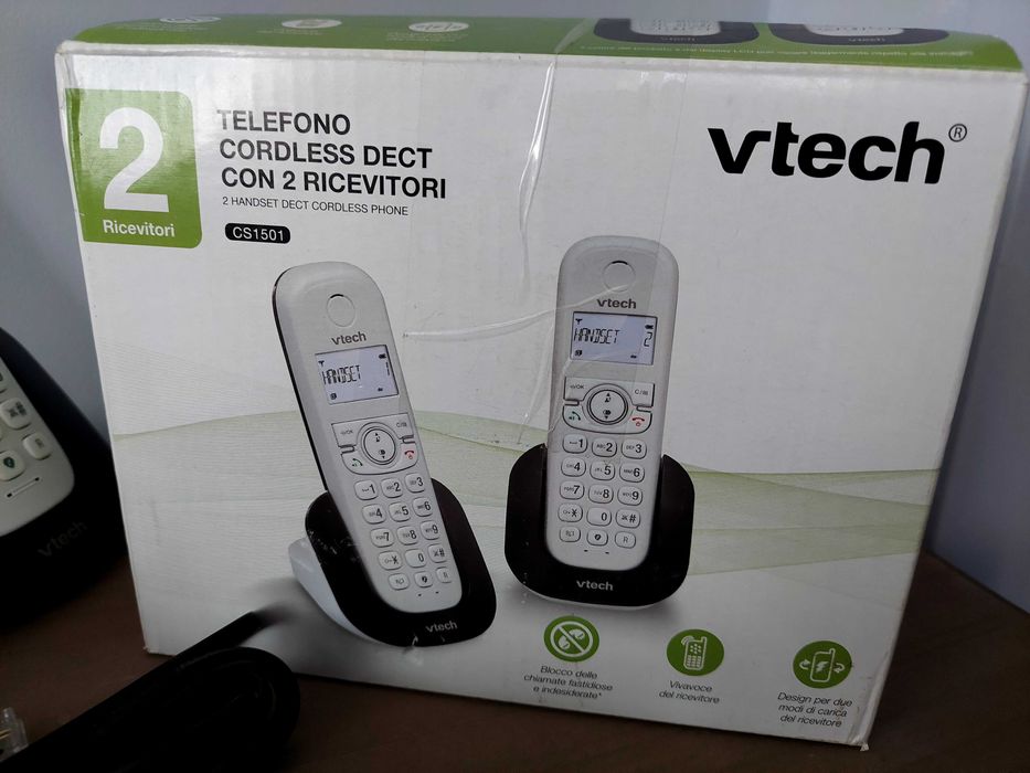 Telefon bezprzewodowy Vtech CS1501 Dect