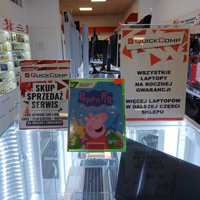 Gra XBOX ONE / X Series NOWA Świnka Peppa Pig PL Gwar 1 Rok QUICK-COMP