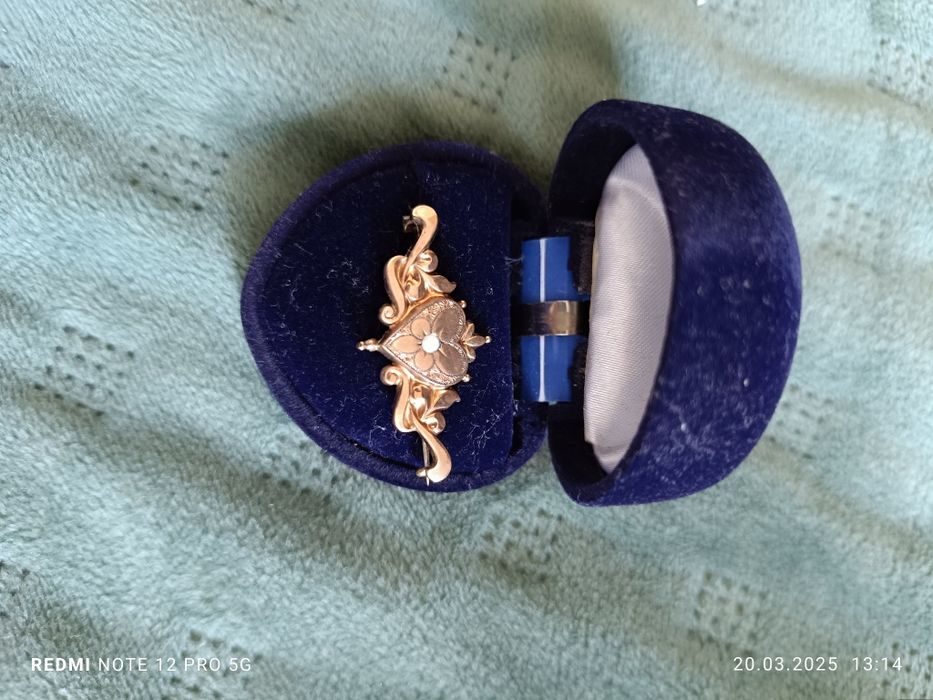 Broszka  Art Nouveau.