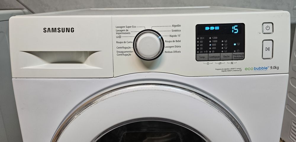 Máquina lavar roupa Samsung 9kgs c/garantia