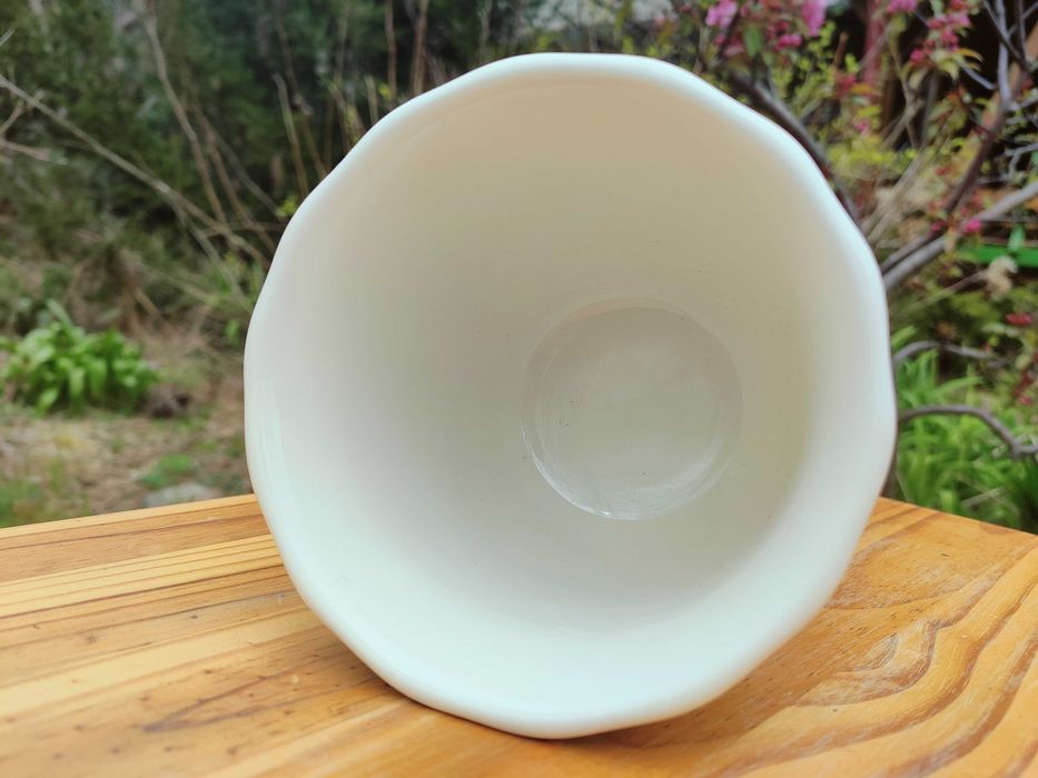 Śliczna ręcznie malowana doniczka / osłonka - Flora Keramiek - Delfts