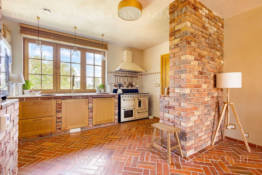 Płytki na podłogę z naturalnej cegły, płytki ceglane, producent