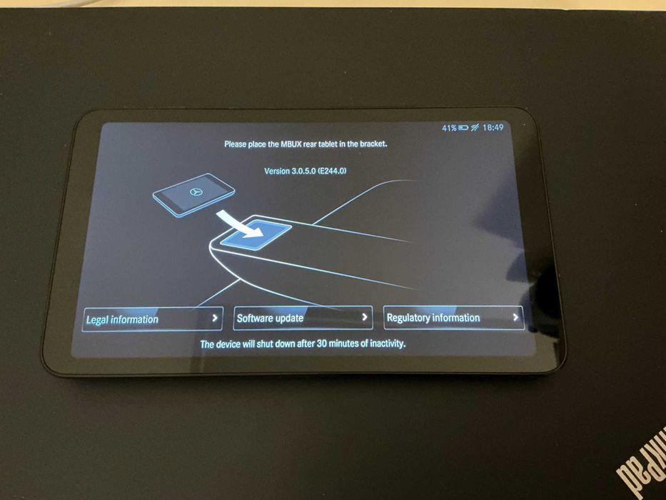Tablet MBUX Mercedes-Benz Original (A2239001508) — EQS / Classe S / Maybach