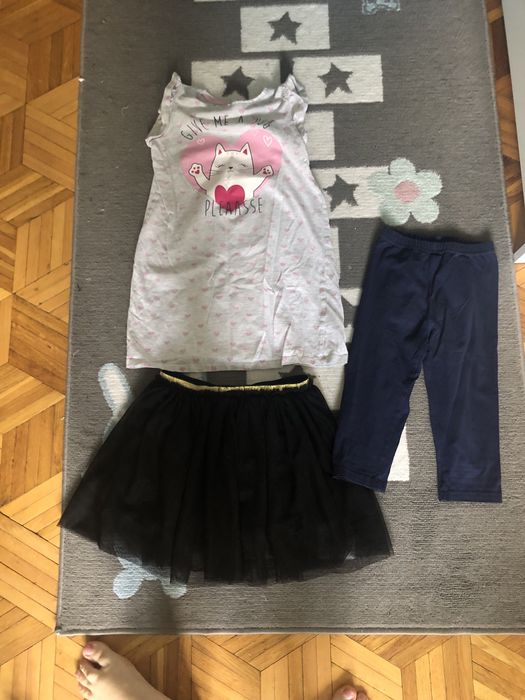Paczka ubran dz na lato 7/8 l