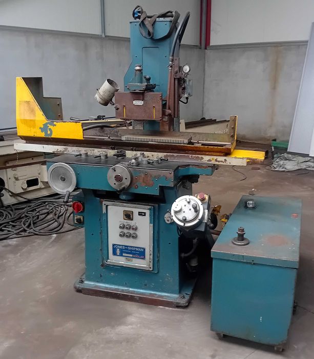 Retificadora plana. Movimentos automáticos