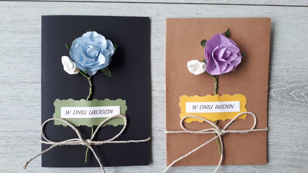 Kartki okolicznościowe Dzień Mamy Urodziny Zaproszenia 1 szt