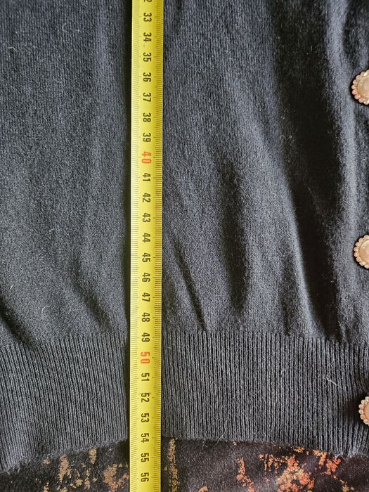 Sweter bizuteryjny czarny