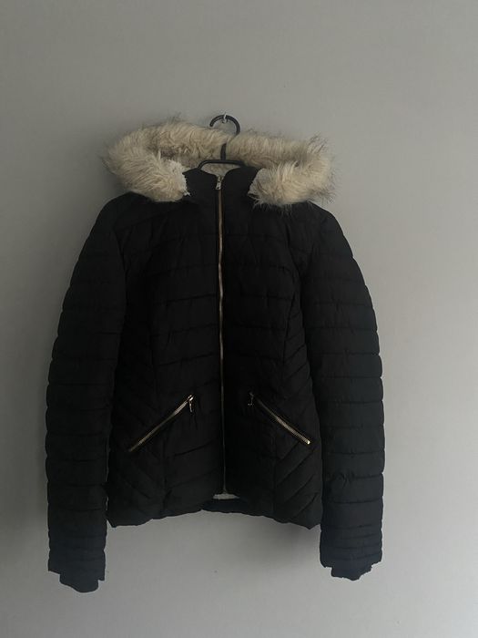 Damska zimowa ciepla kurtka S