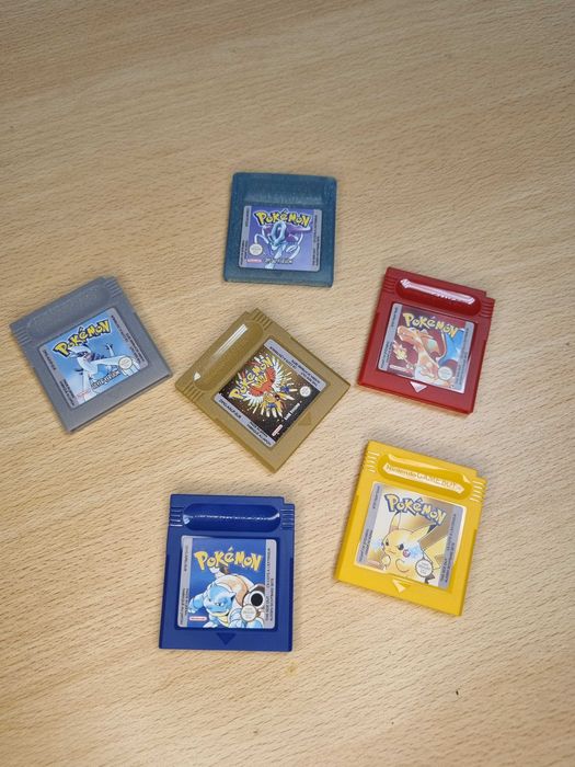 Ímã Cartucho Pokemon Gold