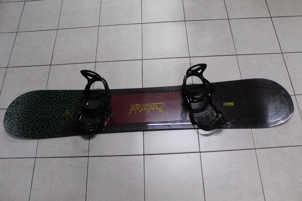 Deska Snowboard ROSSIGNOL TRICK STICK 166 WD cm + Wiązania NOWE (2)