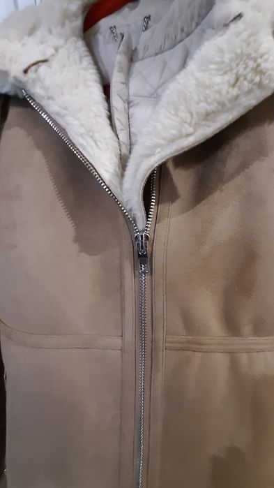 Тепла дублянка Zara