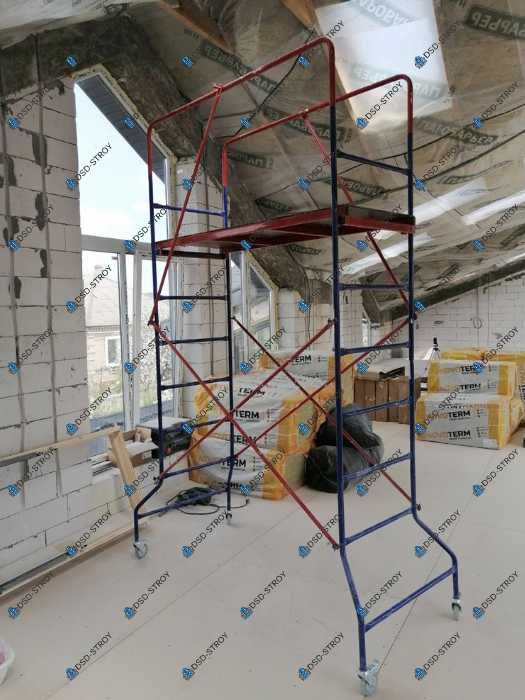 вишка тура на колесах риштування рамне безкоштовна доставка