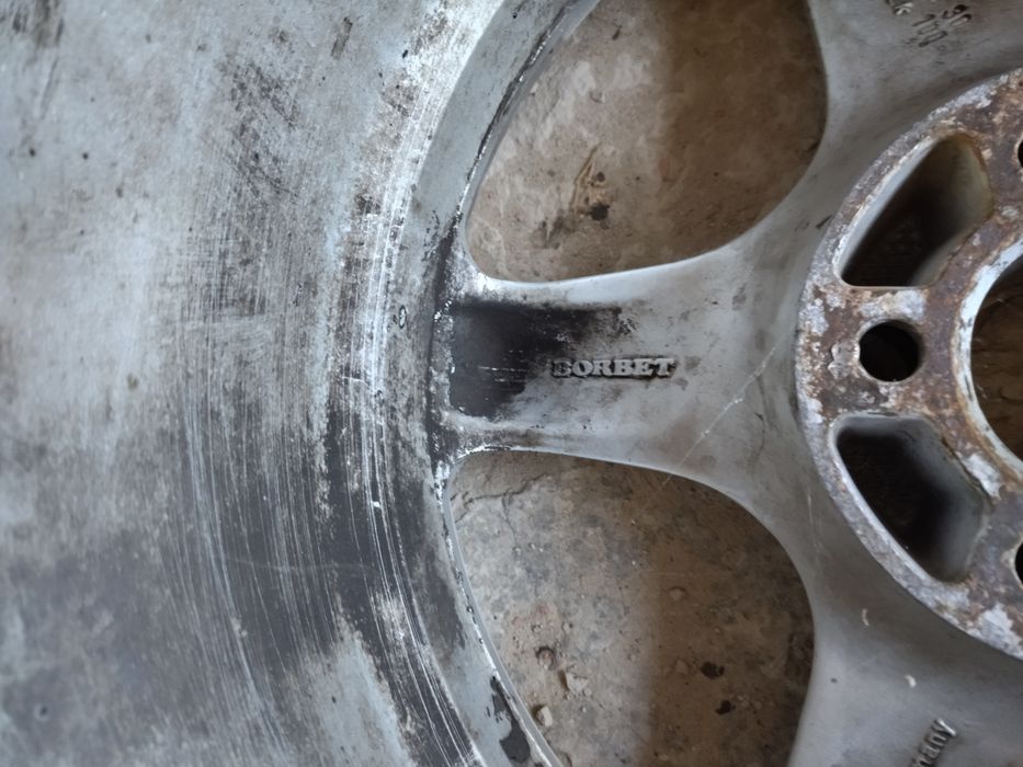 Диски литые Вorbet 7.5J R16 5/100 ет30 под ремонт