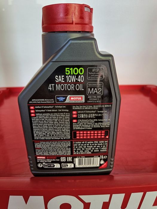 Olej MOTUL 5100 10W-40 ester MA2 1L