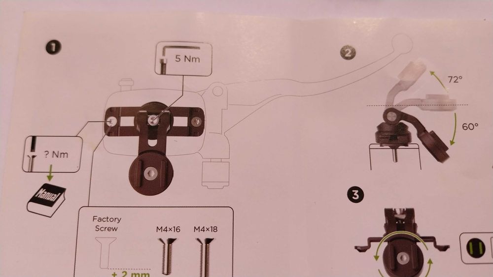 Suporte Smartphone para Moto