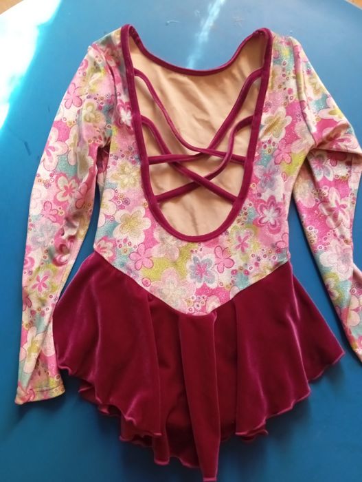 Купальник спортивный/тріко для художественной гимнастики/танцев