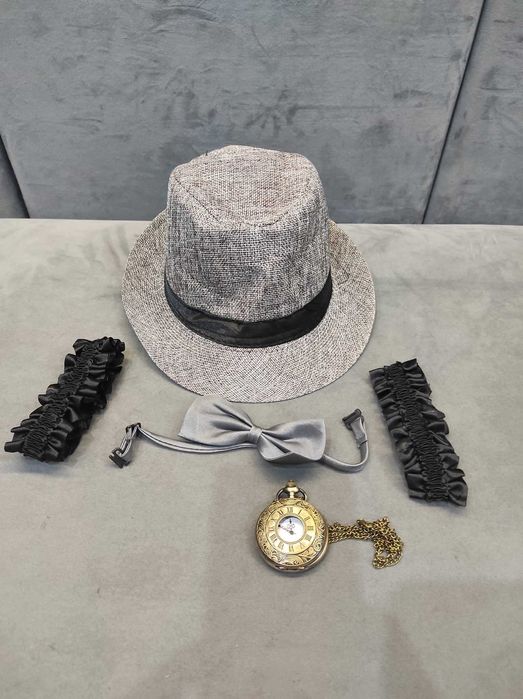 Przebranie dla chłopca LUFFIS Męski kapelusz z Aama z lat 20 XX w