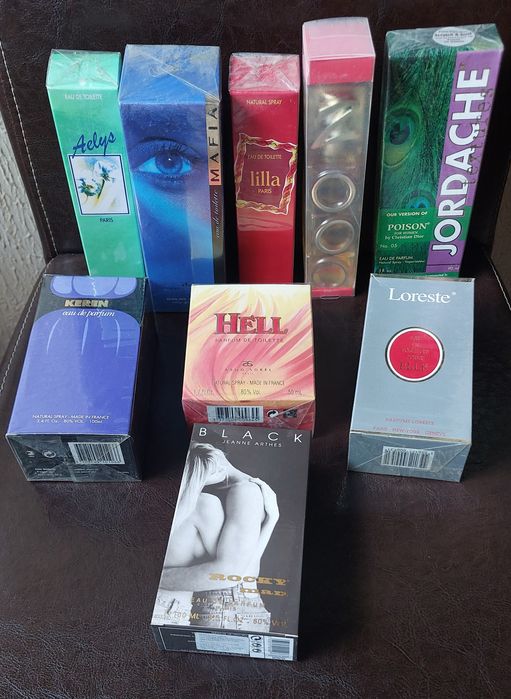 Perfumes Antigos Selados Em Embalagem Original