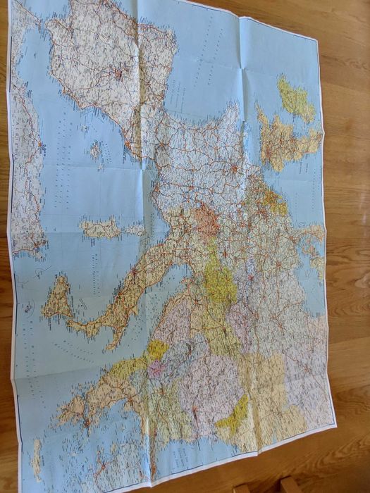 Mapa Europy dla motocyklistów