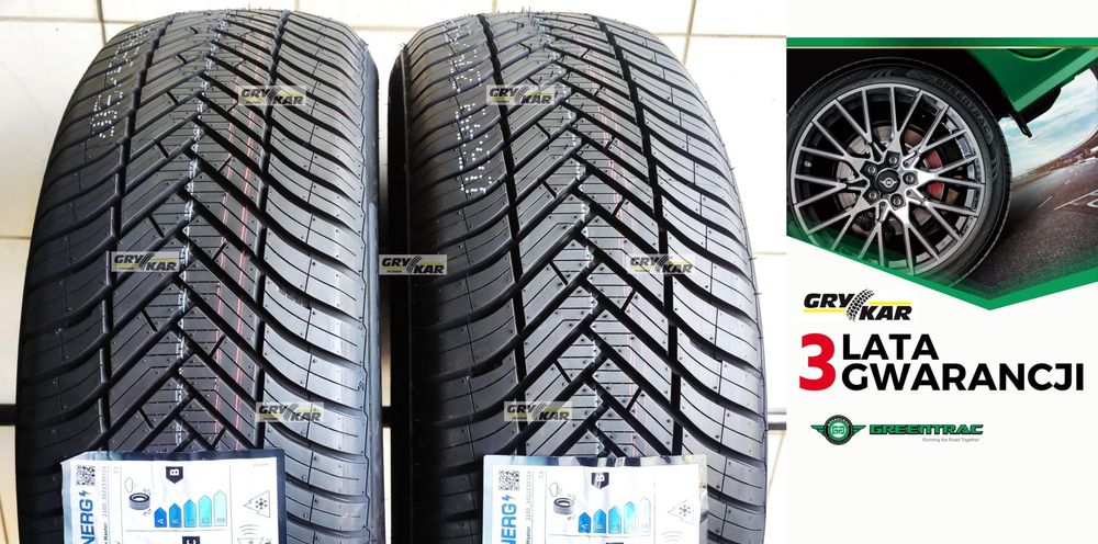 2x 205/55R16 Greentrac Season Master 2026r C/B/71dB 3 lata gwar.