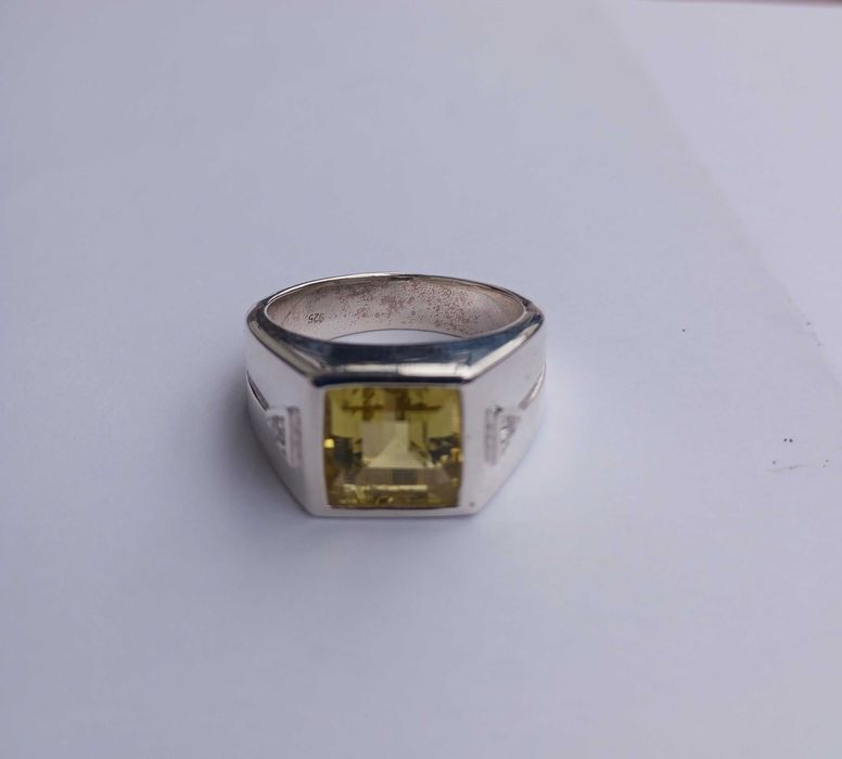 sygnet srebrny masywny