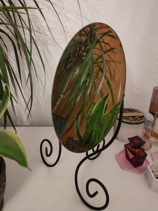 Lustro ikea myken do toaletki pokoju