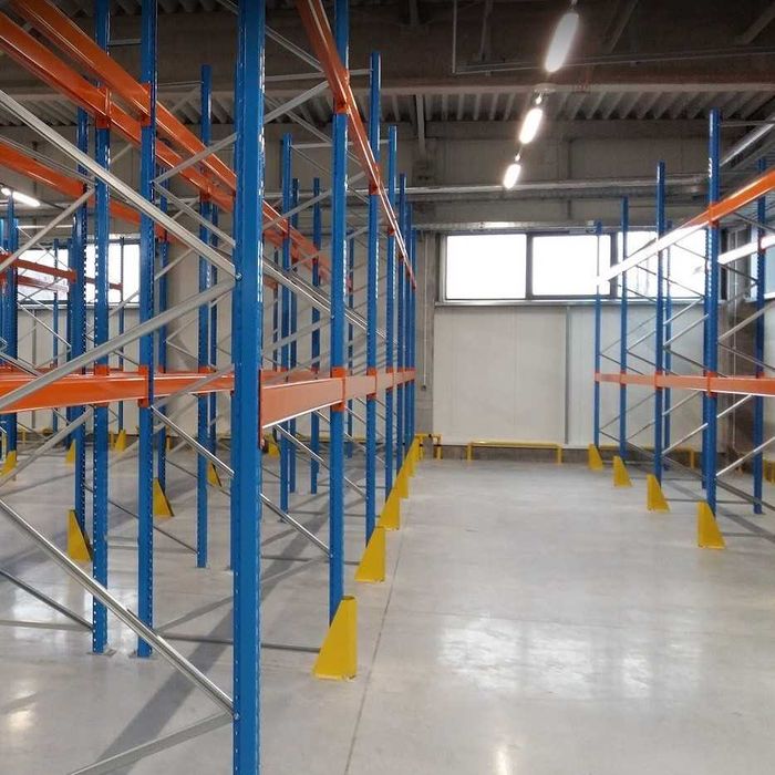 Regał paletowy regały paletowe B2 L=8440mm 27 palet – 1000kg 0+2
