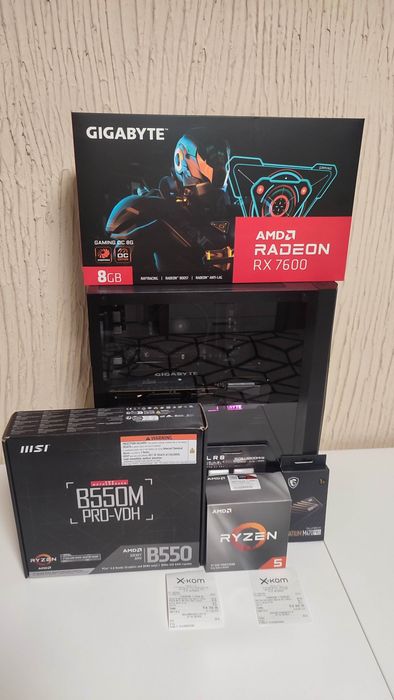 R5 3600/RX7600/16GB/1T/GWARANCJA!!!