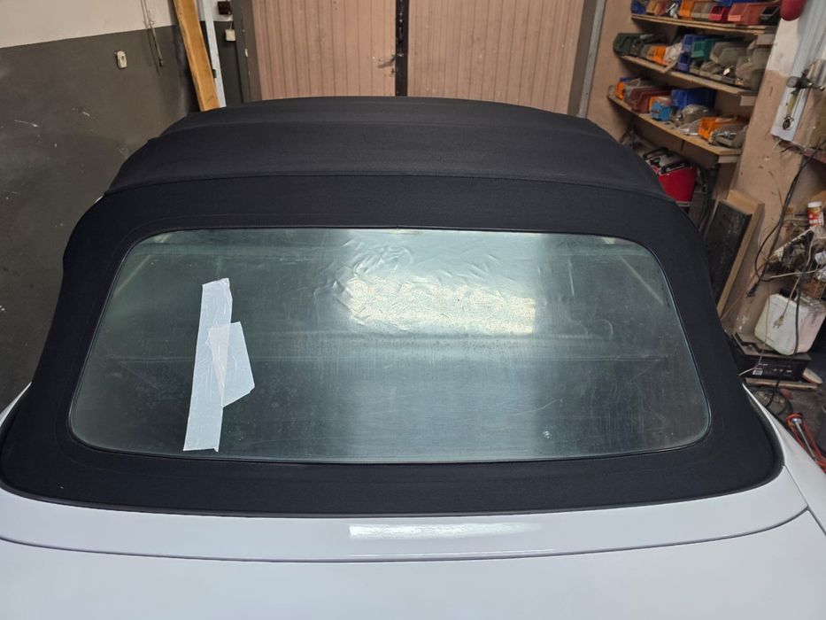 Wymiana szyby cabrio folia pleksa bmw z3 audi 80 bmw e30 nissan