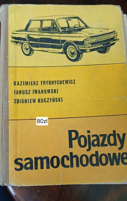 Książka pojazdy samochodowe